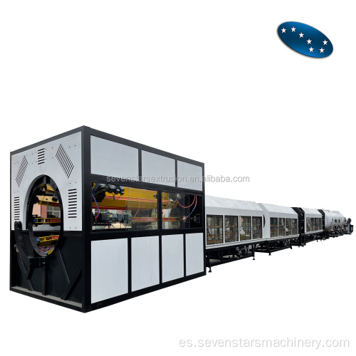 Línea de máquina extrusora de tubos de PE de gran diámetro de diámetro de Sevenstars Machinery